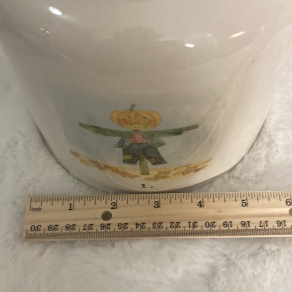 Rae Dunn Scarecrow Pumpkin Canister - Picture 8 of 8